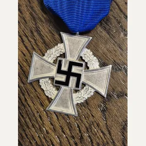 WW2 GERMAN 25 YEAR FAITHFUL SERVICE CROSS