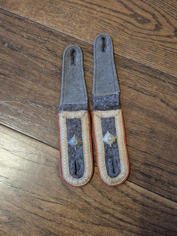 WW2 GERMAN LUFTWAFFE NCO SHOULDER STRAPS - NICE — image 5