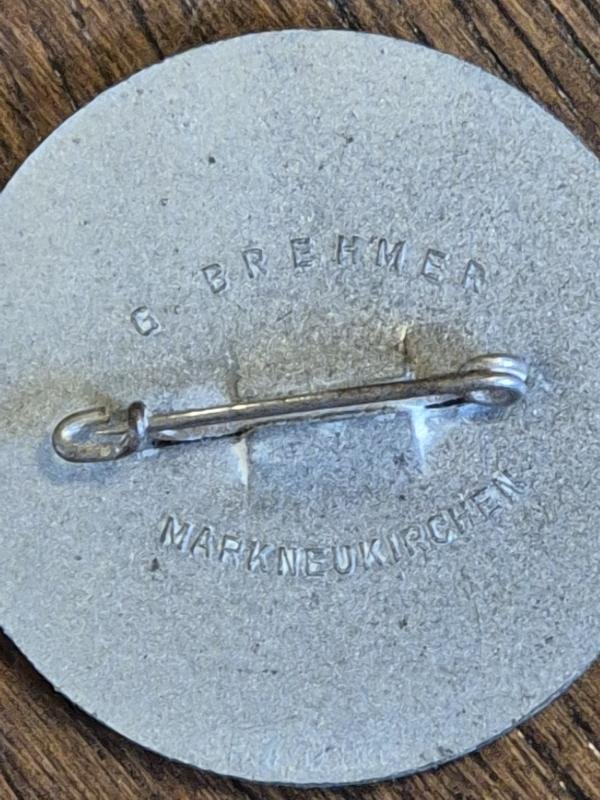 German WWII 1937 Reichsparteitag Tinnie — image 4