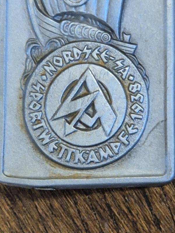 German WWII SA Sports Competition Tinnie 1938, Nordsee — image 3