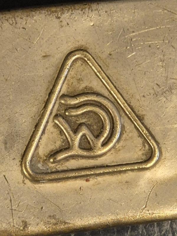 WW2 GERMAN DRAGER FACTORY POLICE OR GUARDS BELT BUCKLE — image 2