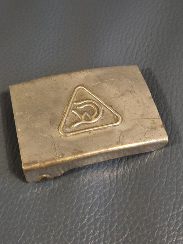 WW2 GERMAN DRAGER FACTORY POLICE OR GUARDS BELT BUCKLE — image 5