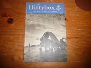BRITISH WW2 RN MAGAZINE THE DITTY BOX