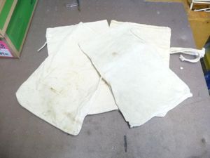 BRITISH WW2 RATION BAG - 1943