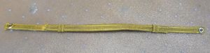 WW2 U.S NAVY GOLD STRAP FOR OFFICER'S CAP