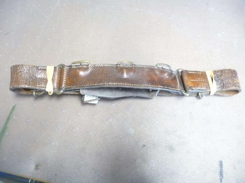 BRITISH VICTORIAN LEATHER BELT — image 3