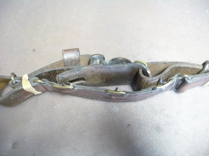 BRITISH VICTORIAN LEATHER BELT — image 4