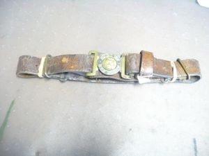 BRITISH VICTORIAN LEATHER BELT