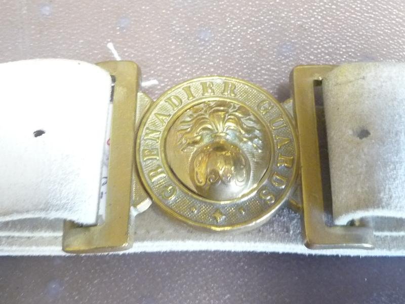 BRITISH GRENADIER GUARDS WHITE BELT — image 2