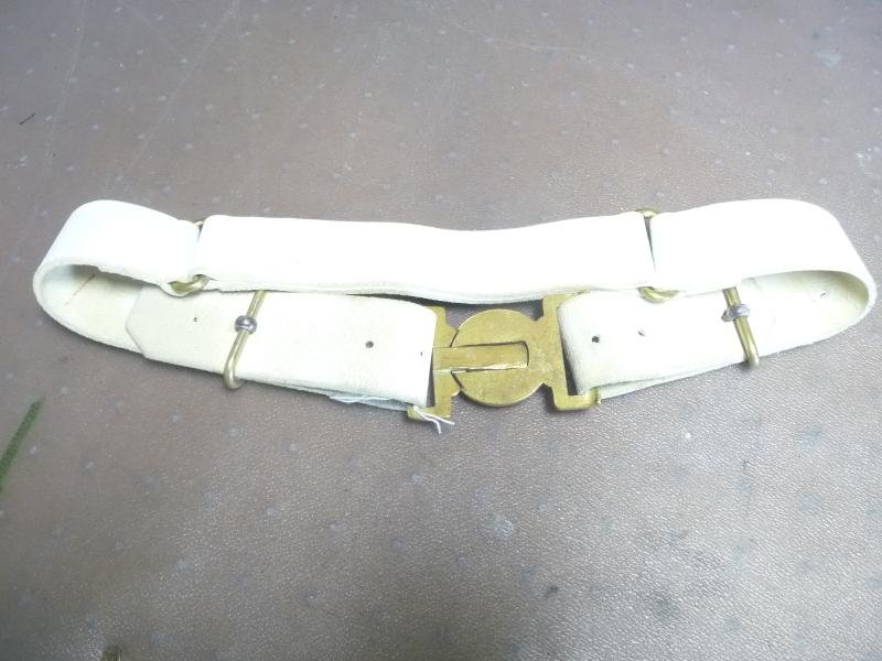 BRITISH GRENADIER GUARDS WHITE BELT — image 3