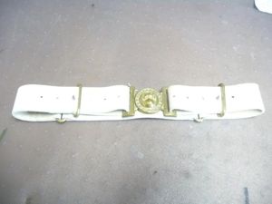 BRITISH GRENADIER GUARDS WHITE BELT