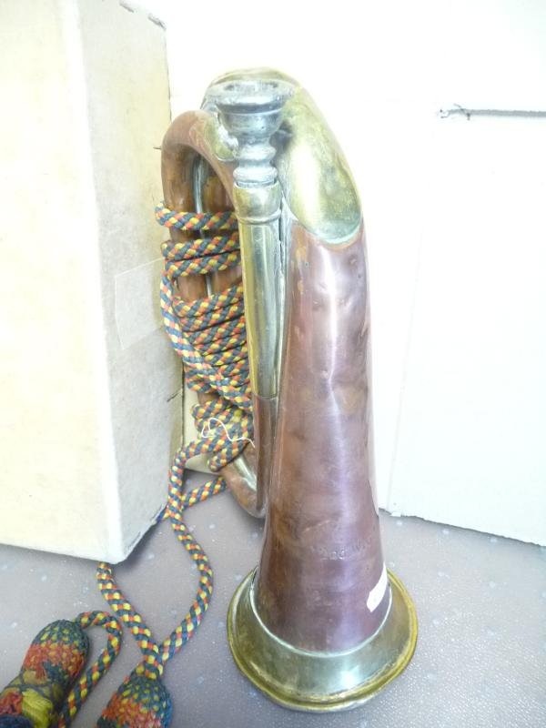 BRITISH INFANTRY BUGLE 1946 — image 2