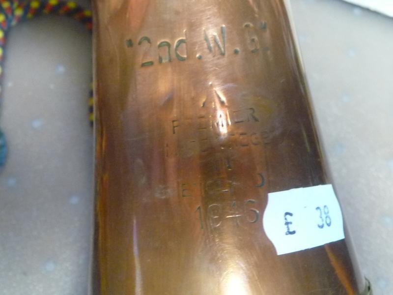 BRITISH INFANTRY BUGLE 1946 — image 4