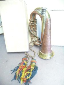 BRITISH INFANTRY BUGLE 1946