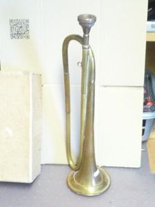 BRITISH WW2 BUGLE / TRUMPET - 1944