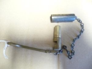 BRASS BORE LIGHT MIRROR