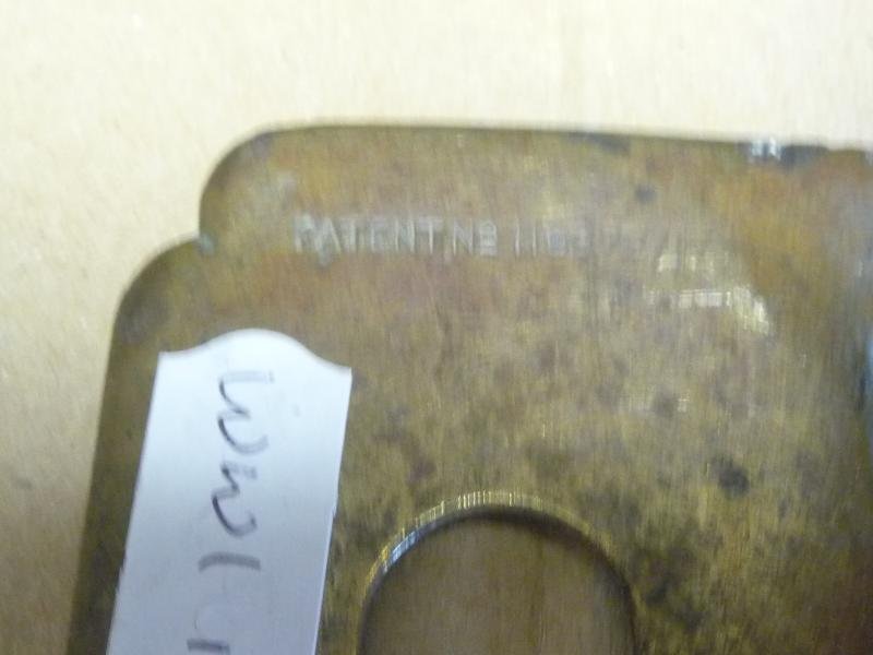 BRITISH BRASS BUTTON STICK WW1 — image 2