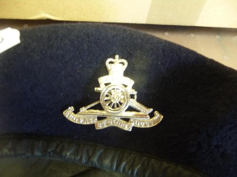 BRITISH ROYAL ARTILLERY BERET — image 2