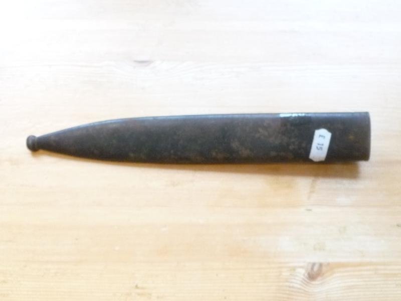 SPANISH BOLO BAYONET SCABBARD — image 2