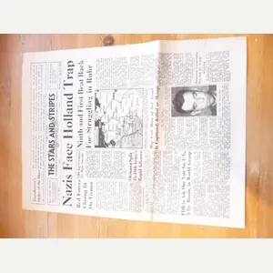 USA WW2 REPRINT STARS & STRIPES NEWSPAPER