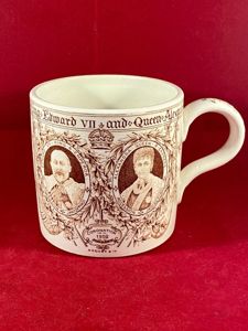 Unusual King Edward VII and Queen Alexandra 1902 Coronation Mug …