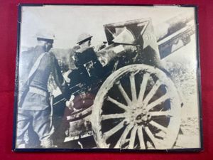 WW1 Framed Photo of American Battery E of the 11th …