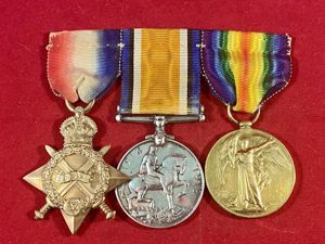 Genuine Full Size WW1 War, Victory & Star Medals to …