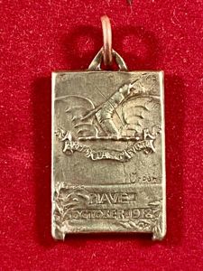 Scarce WW1 Italian Rectangular Bronze Medallion Awarded to Members of …