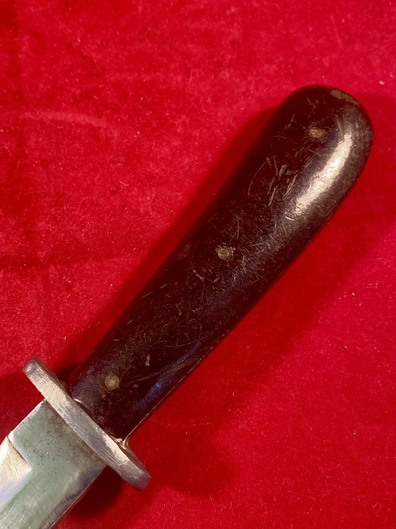 Original Early WW2 German Private Purchased PUMA Fighting Knife with the Scarce PUMA Head Logo — image 8