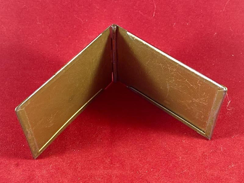 Souvenir Chrome Plated H.M.S. MALAYA Stamp Book Cover c1930 — image 4