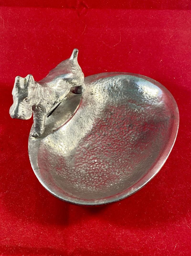 Vintage Cast Aluminium Scottie Dog/Terrier Ashtray or Trinket Tray c1930 — image 4