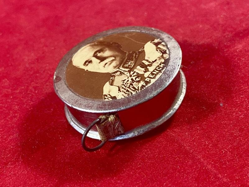 Scarce WW1 Commemorative Tape Measure with Portrait Photo of Sir John French — image 4