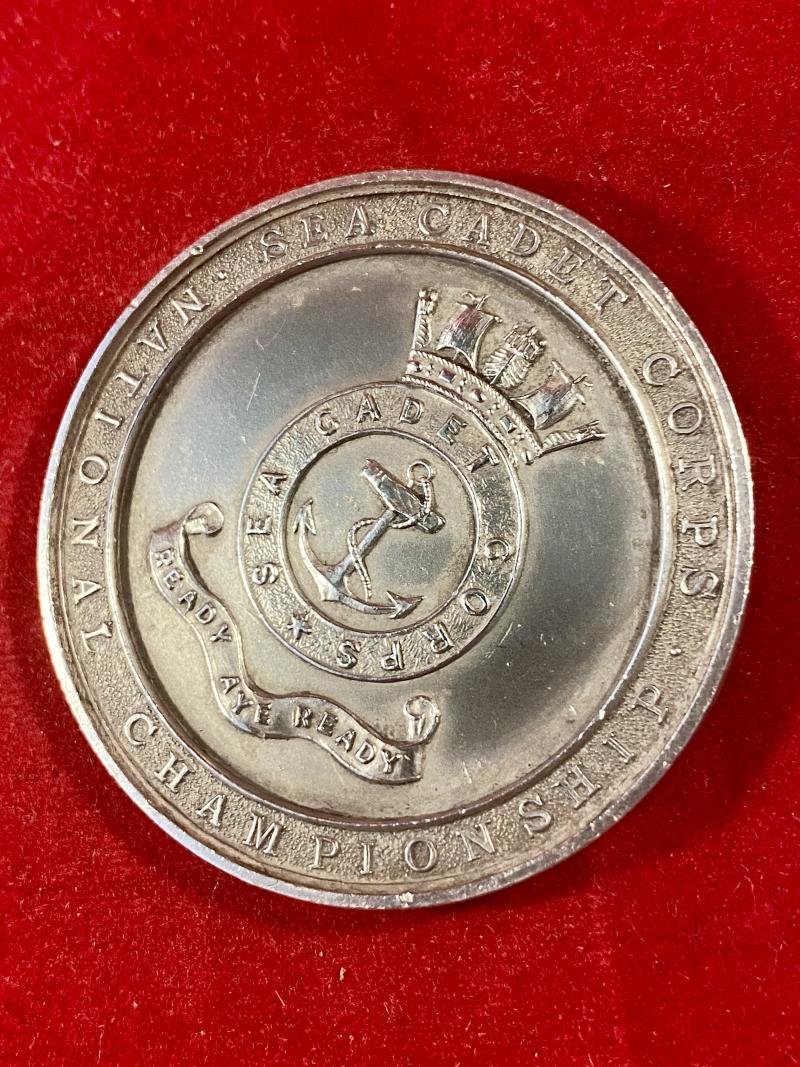 Silver Sea Cadet Corps National Championships Swimming Medallion by F. Phillips Aldershot — image 6