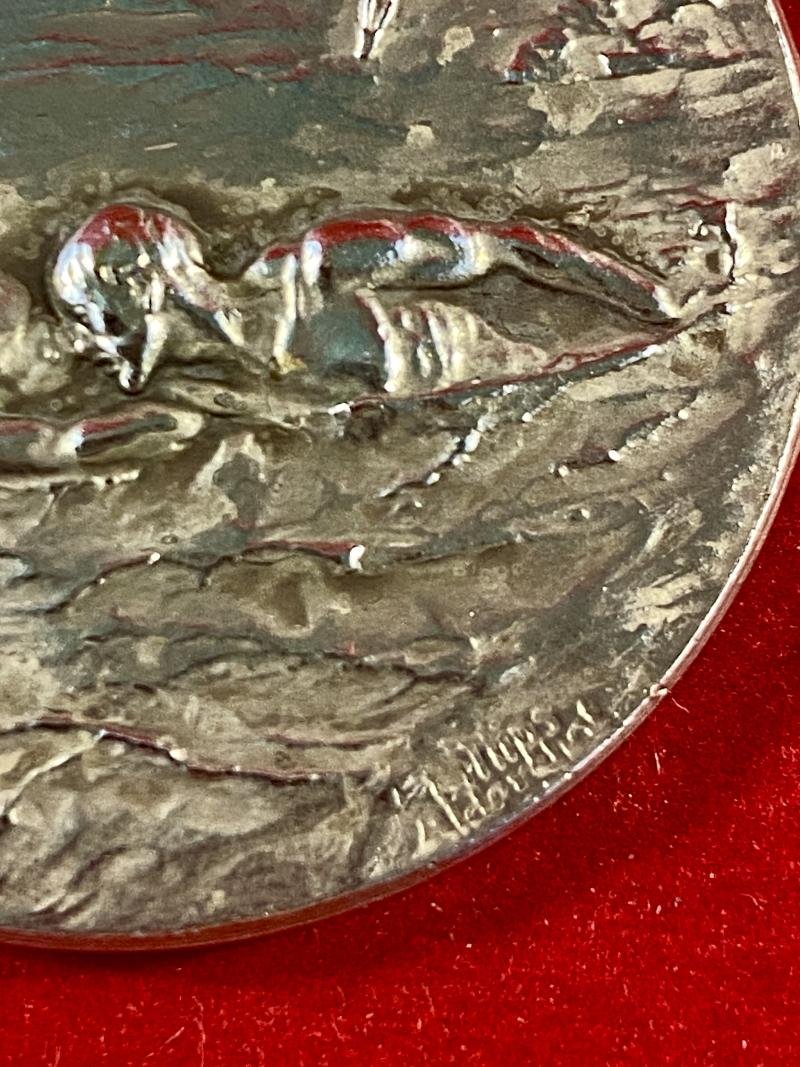 Silver Sea Cadet Corps National Championships Swimming Medallion by F. Phillips Aldershot — image 7