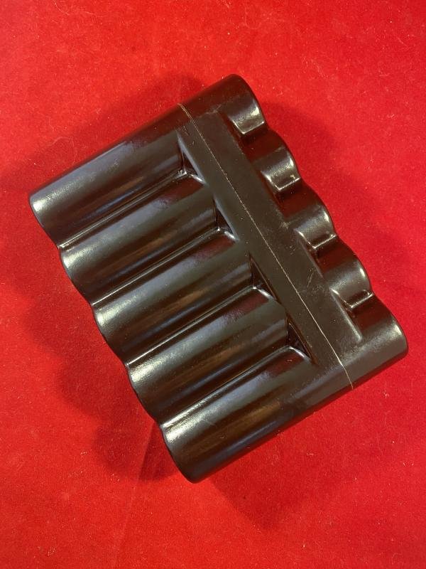 Genuine WW2 German Five Place Bakelite Fuze Holder dated 1941 — image 4