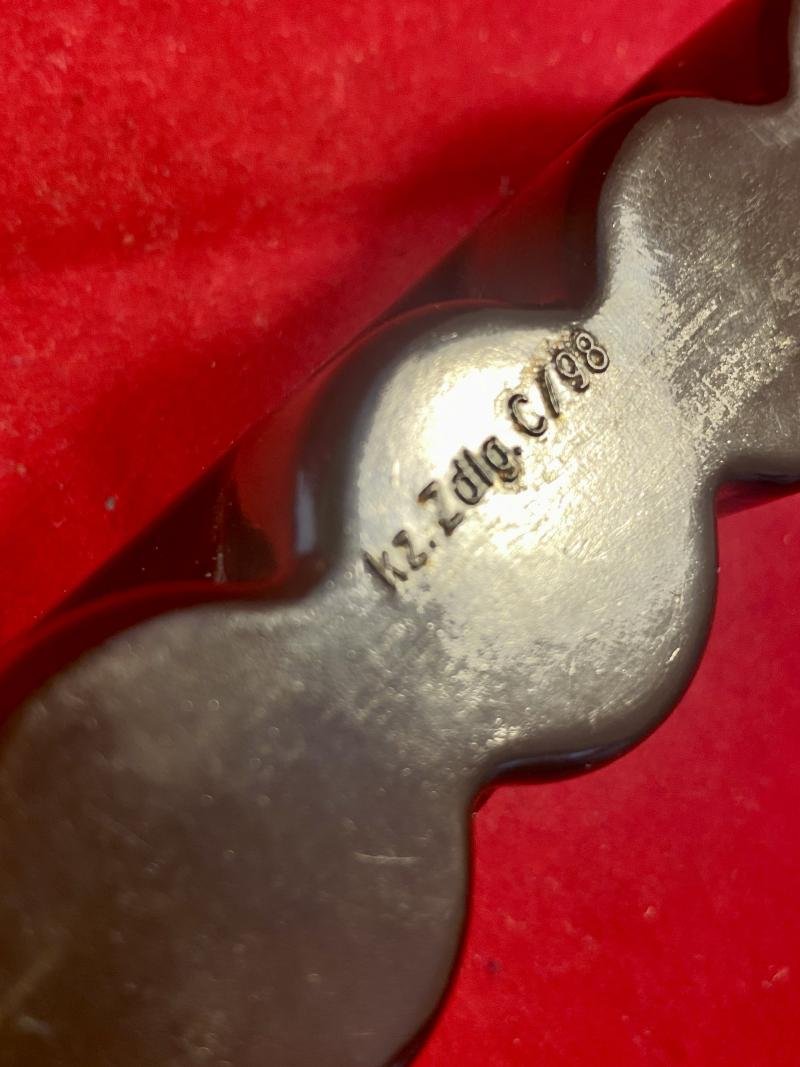 Genuine WW2 German Five Place Bakelite Fuze Holder dated 1941 — image 9