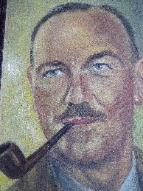 Signed Portrait of a WW2 British Officer in Uniform – Italy 1944 — image 2