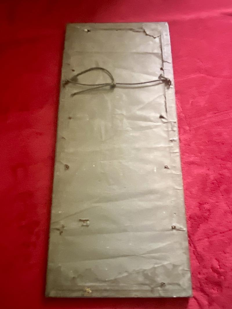 Large Framed WW1 Embroidery Panels Depicting the Duke of Wellington's Regiment (West Riding) and The Royal Tank Regiment — image 9