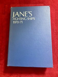 JANE'S FIGHTING SHIPS 1970-71 Hardcover Reference Book edited by Raymond …