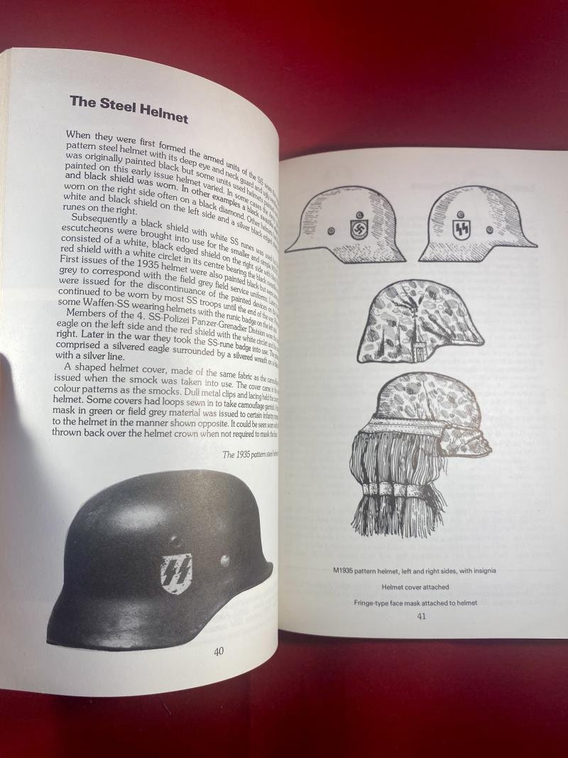 First edition of MANUAL OF THE Waffen-SS - Badges, Uniforms, Equipment by Walther-Karl Holzmann 1976 — image 10