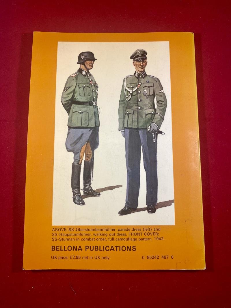 First edition of MANUAL OF THE Waffen-SS - Badges, Uniforms, Equipment by Walther-Karl Holzmann 1976 — image 3