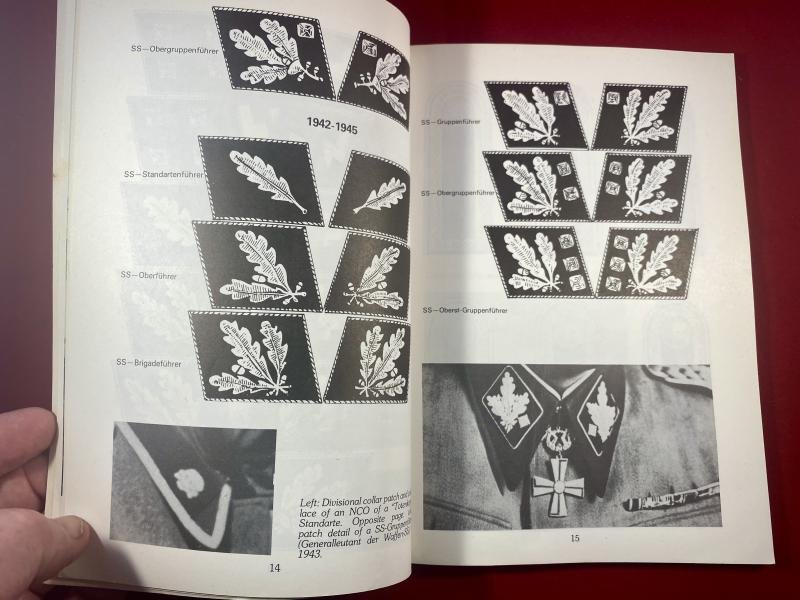 First edition of MANUAL OF THE Waffen-SS - Badges, Uniforms, Equipment by Walther-Karl Holzmann 1976 — image 5