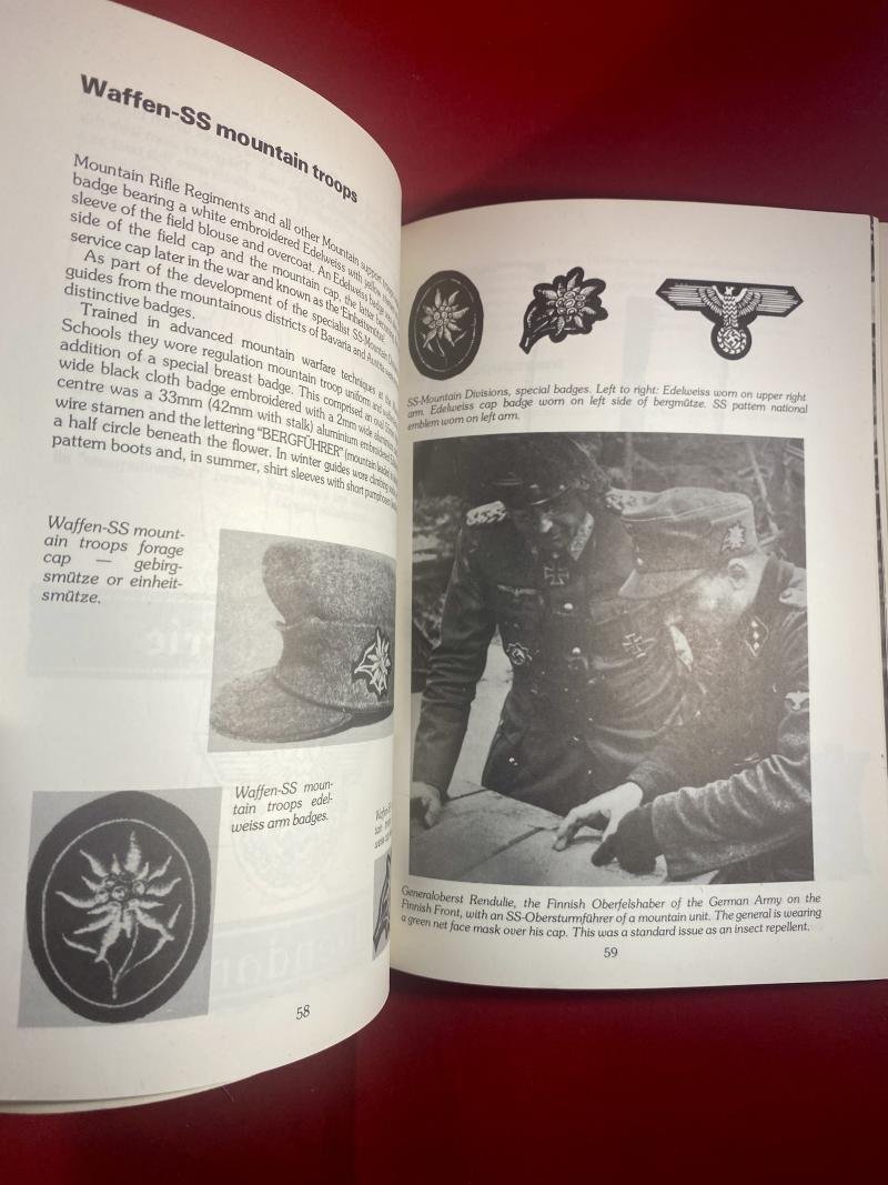 First edition of MANUAL OF THE Waffen-SS - Badges, Uniforms, Equipment by Walther-Karl Holzmann 1976 — image 7