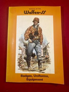 First edition of MANUAL OF THE Waffen-SS - Badges, Uniforms, …