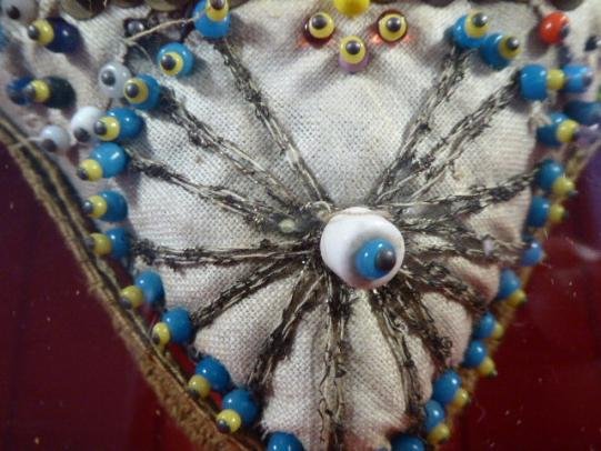 Framed Victorian Period Heart-Shaped Sweetheart Pincushion – “Sweet Memories” — image 7