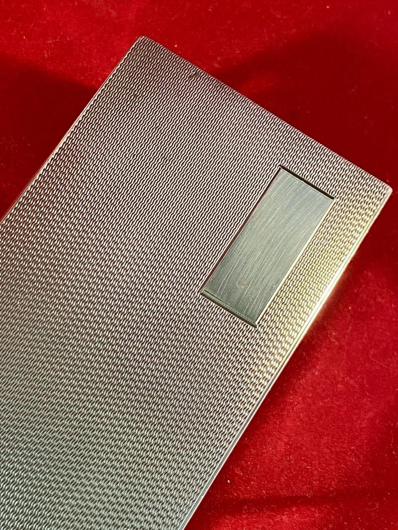 London 1936 Hallmarked Silver Matchbox Cover with Long Royal Swan Vestas Matchbox — image 2