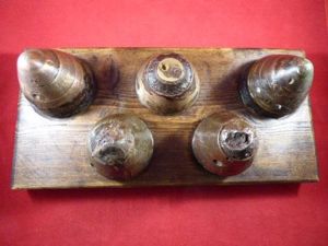 5 INERT Relic WW1 British Brass Fuse Heads from the …