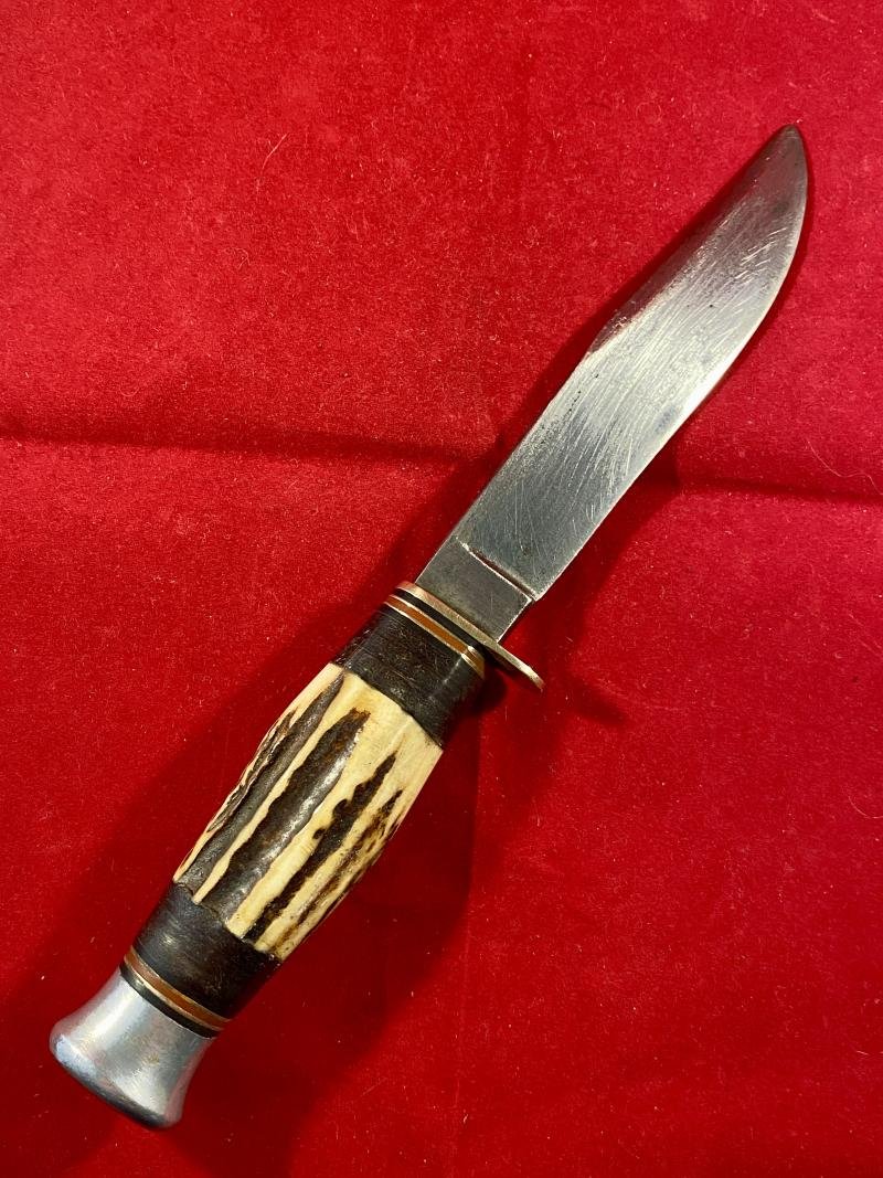Vintage Boy Scouts Bowie Knife with Original Leather Sheath circa 1960 — image 3