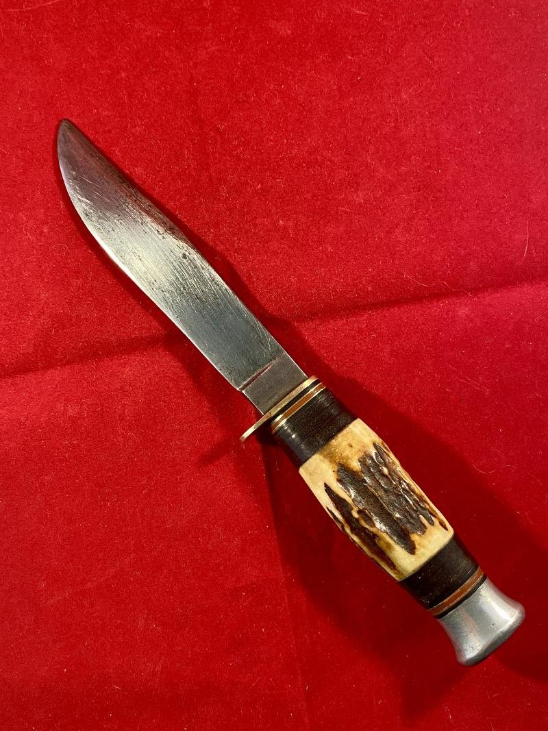 Vintage Boy Scouts Bowie Knife with Original Leather Sheath circa 1960 — image 4