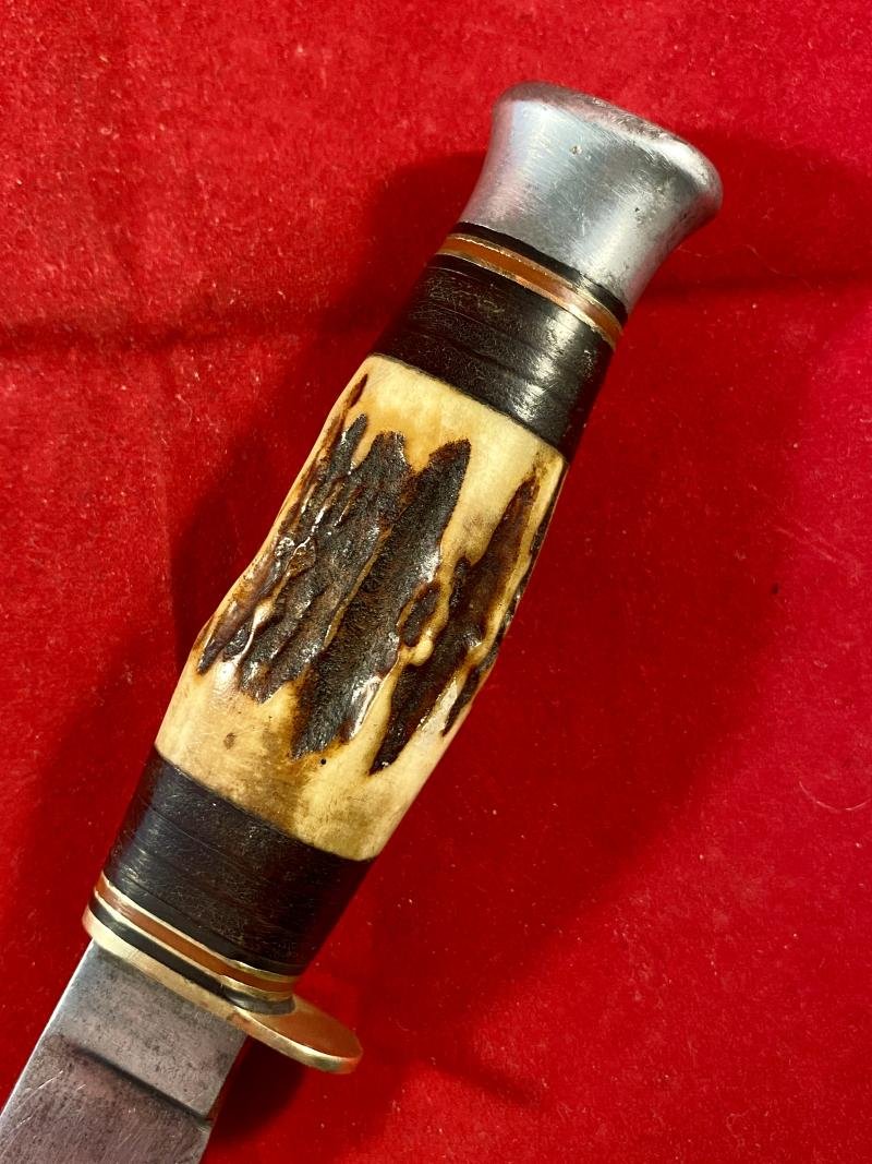 Vintage Boy Scouts Bowie Knife with Original Leather Sheath circa 1960 — image 5